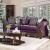Emilia Fabric/Wood Sofa