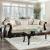 Newdale Chenille Fabric/Wood Sofa