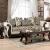 Caldiran Fabric/Wood Sofa