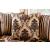 Tilde Chenille Fabric/Leatherette Sofa