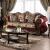 Matteo Fabric/Wood Living Room Set