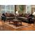 Rotherham Fabric/Leatherette/Wood Living Room Set