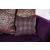 Casilda Fabric/Wood Loveseat