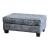 Pierpont Fabric Ottoman