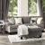 Pierpont Fabric Curved Sofa