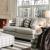 Christine Linen Fabric Loveseat