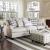 Christine Linen Fabric Sofa