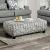 Verne Fabric Ottoman