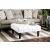 Dorset Fabric Square Ottoman