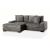 Ainsley Fabric L-Shape Reversible Sectional Sofa
