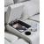 Social Pointe 3-Piece Polyester Modular Power Reclining Loveseat w/Console
