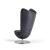 Badminton Lounge Office Swivel Soft Chair w/Polished Base