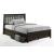 Spices Solstice Wood K-Series High/Low Platform Bed, Full Size