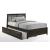 Spices Solstice Wood K-Series High/Low Platform Bed, Full Size