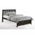 Spices Solstice Wood K-Series High/Low Platform Bed, Full Size