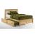 Spices Solstice Wood K-Series High/Low Platform Bed