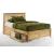 Spices Solstice Wood K-Series High/Low Platform Bed, California King Size