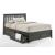 Spices Solstice Wood K-Series High/Low Platform Bed, King Size