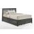 Spices Solstice Wood K-Series High/Low Platform Bed, Full Size