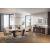 Sonia Wood Veneer/Leatherette Extendable Dining Set