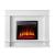 SM Sophia Traditional Mantle w/Log Fireplace