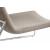 Vegas Lounge Chair with Metal Base & One Connecting Stitch