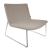 Vegas Lounge Chair with Metal Base & One Connecting Stitch