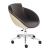 Tula Armchair, 5-star Base w/Castors