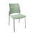 Spacio Polypropylene Stackable Office Chair w/4 Steel Legs