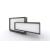 FORO Reception Desk, Right Facing Counter, ADA Compliance