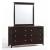 Secrets Wood Mirror