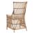 Spindle Rattan/Fabric Dining Chair