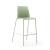 POLYTONE-L Plastic High Chair, 4-Leg Base