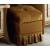 Melodia Fabric Vanity Pouf