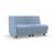 Soft Rock 2-seater Modular Lounge Seating Set w/ Low Screen on R/H