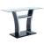 Staten Glass/Metal Coffee Table Set