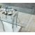 Staten Glass/Metal Coffee Table