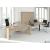 Status Office L-Shaped Executive Desk, Composition 2