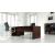Status Office Cabinet w/2 Glass Doors & 6 Shelves