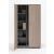 Status Office Wardrobe w/Storage Cabinet & Slide-Out Hanger
