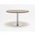Status Round Pedestal Cafe Table w/Metal Leg