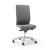 Aura Task Chair w/Height Adjustable Backrest, Synchro Mechanism, Anti-Shock System, Polished Aluminium