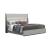 Stonage Premium Wood Veneer LED Bed