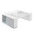 YAN_M MFC Top Modular Office Desk Bench