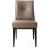 Romy Fabric/Wood Customizable Dining Chair