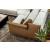 Stuttgart Fabric/Leather U-Shaped Sectional, Right Facing Chaise