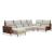 Stuttgart Fabric/Leather U-Shaped Sectional