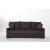 Bennett Fabric/PU Storage Sleeper Sofabed