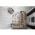 Luna Fabric/PU Storage Sleeper Modular Sectional Sofa, Configuration E