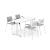 Flip-Top Conference Table w/Folding Legs